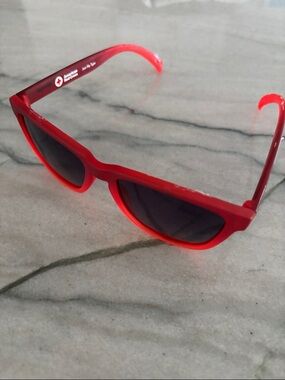 Goodr Red Cross sunglasses just my type